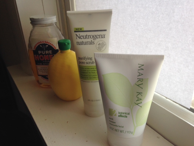 Natural and store brought facial cleansers help with dirty and blemished skin.