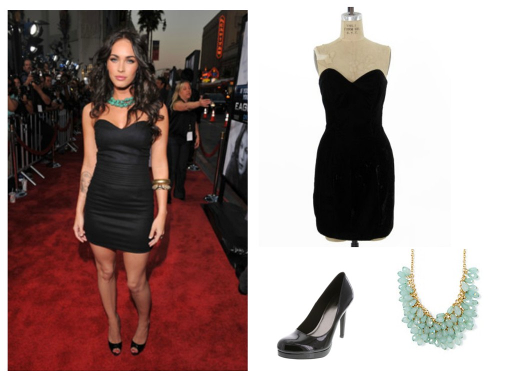 Get Megan Foxs 2008, Eagle Eye premiere look for less. 