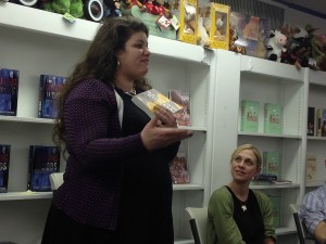 Rainbow Rowell is showing off an ARC of Landline, which will be released in July 2014.