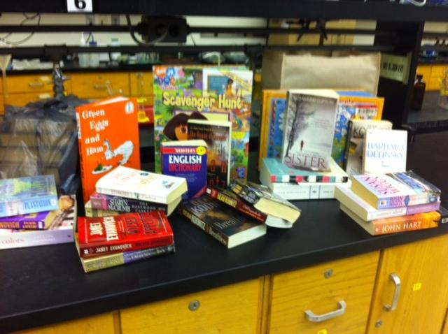 Interact Clubs first book drive has already collected over 200 books.