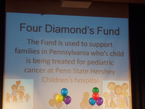 Four Diamond's Fund supports the children that are being treated for cancer at Penn State Hershey Children's Hospital