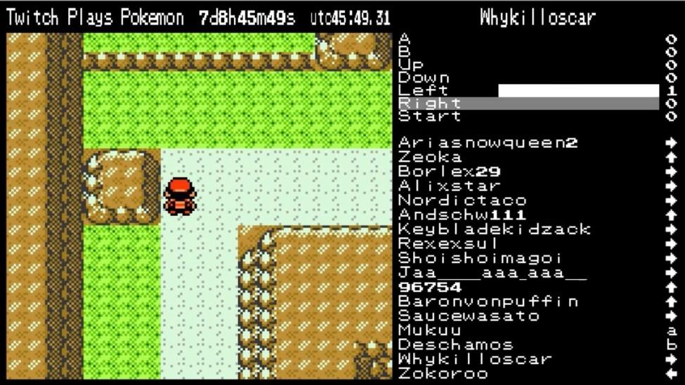 With thousands of players playing at the same time, Twitch Plays Pokemon can get pretty hectic. 