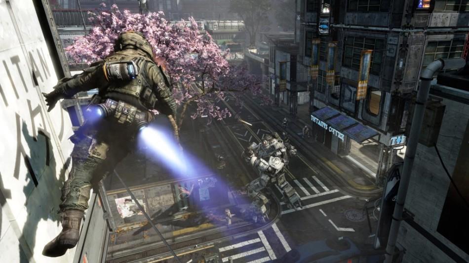 The parkour elements of Titanfall add to the greatness of this game.