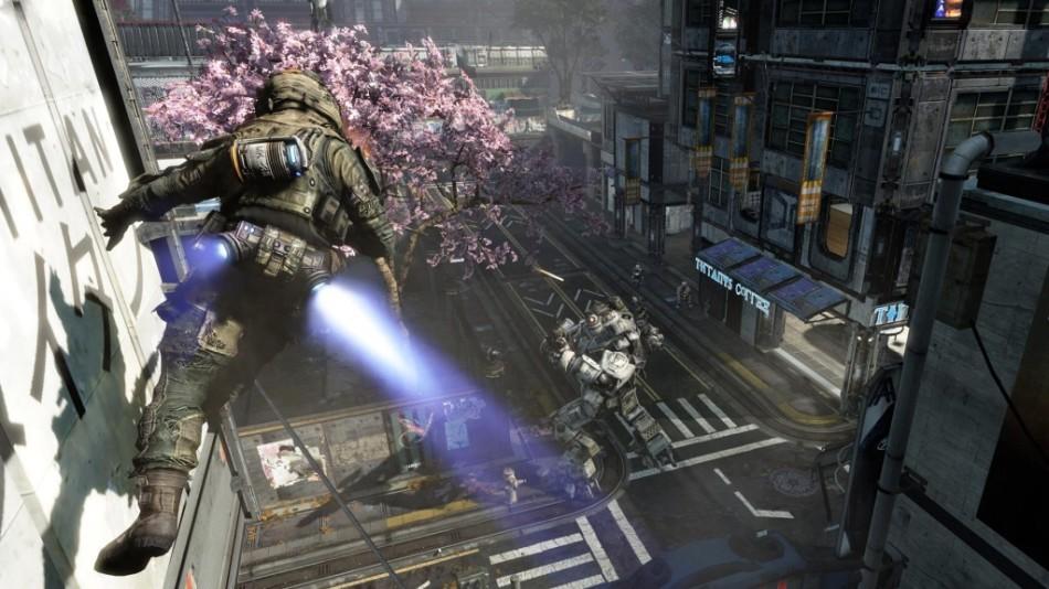 The parkour elements of "Titanfall" add to the greatness of this game.