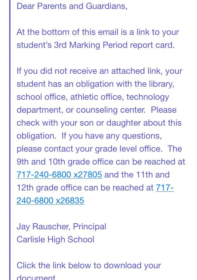 On+April+10%2C+report+cards+were+emailed+home+for+the+first+time%2C+instead+of+being+distributed+during+homeroom.+