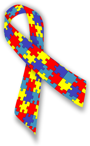 April was Autism Awareness Month, the symbol for which is shown above.