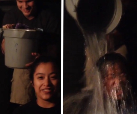 Besides just participating in the ALS ice bucket challenge, most people offered to donate a dollar for every