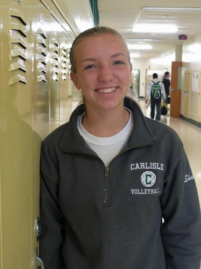 Alexis Shugart won a coveted spot on the Silver All-Tournament volleyball team.