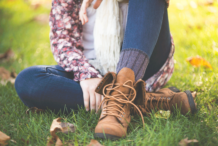 Leather boots have never been more in style, and are easy to spot at Charlotte Russe and Forever 21. 