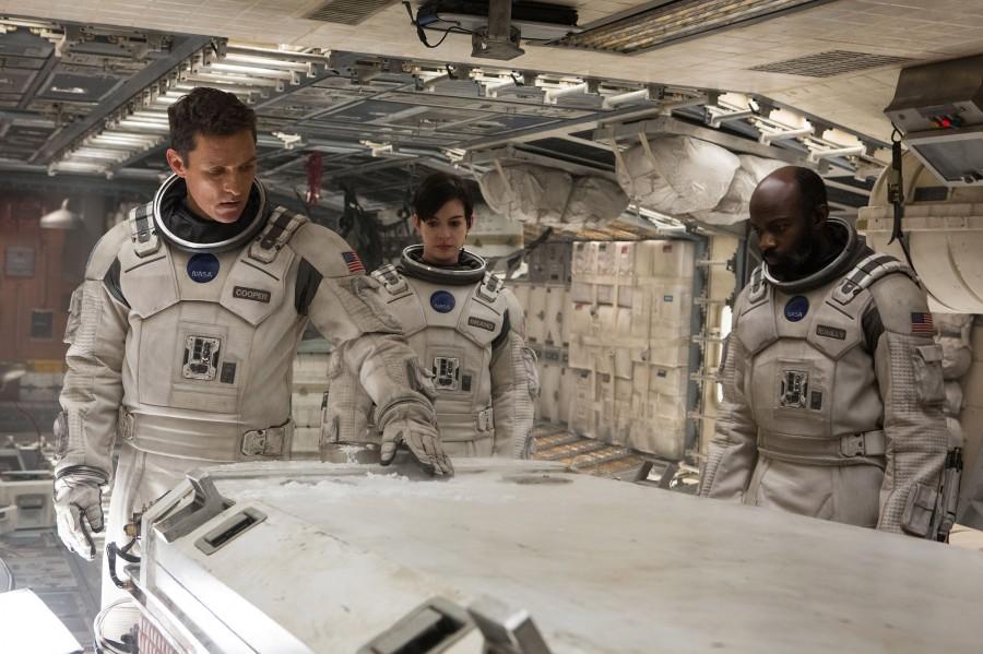 Matthew McConaughey and Anne Hathaway star as space explorers on a mission to find mankind a new home.