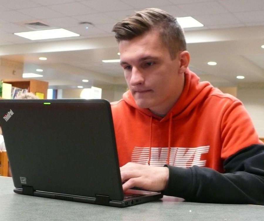 The student-issued laptops have changed the ways students participate in class and study halls.