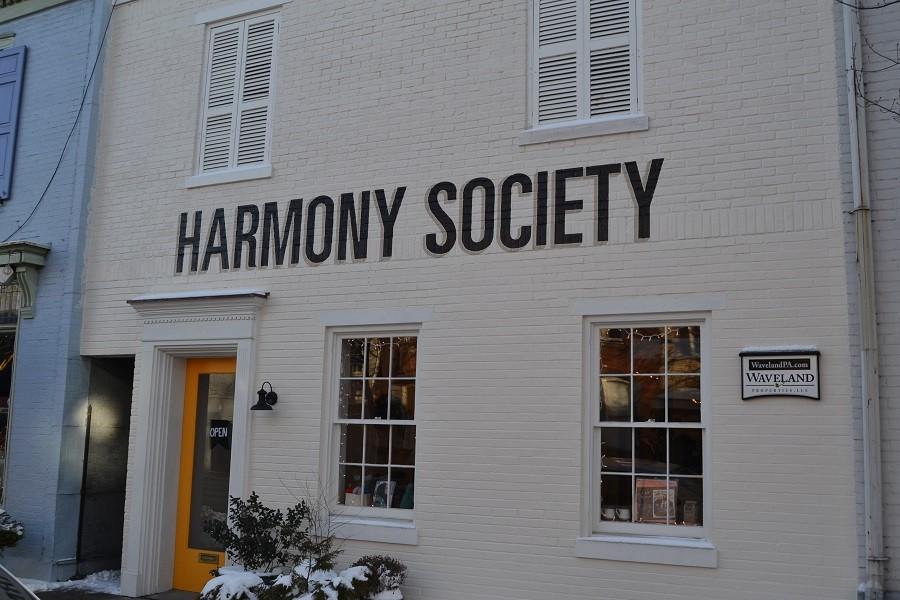 Check out the Harmony Society next time you are shopping on High Street.