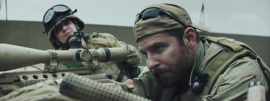 American+Sniper%2C+featuring+Bradley+Cooper+as+Chris+Kyle%2C+is+breaking+box+office+records+as+highest+grossing+war+film.