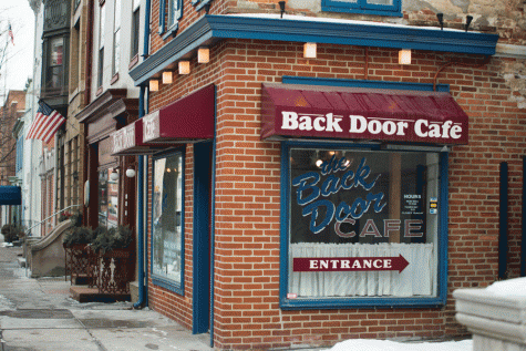 Enjoy delicious sandwiches, salads, and other café favorites at the Back Door Café.