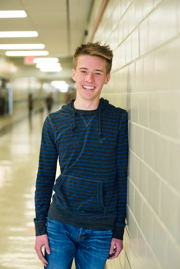 Matthew Wisner competed at the Indoor Track State Championships today, March 1.