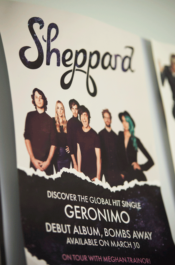 Sheppard have become a recent hit with their new single, Geronimo. 