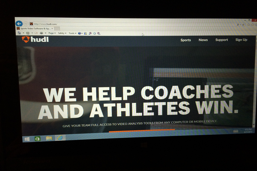 Many+athletes+and+coaches+use+Hudl+to+share+training+videos.