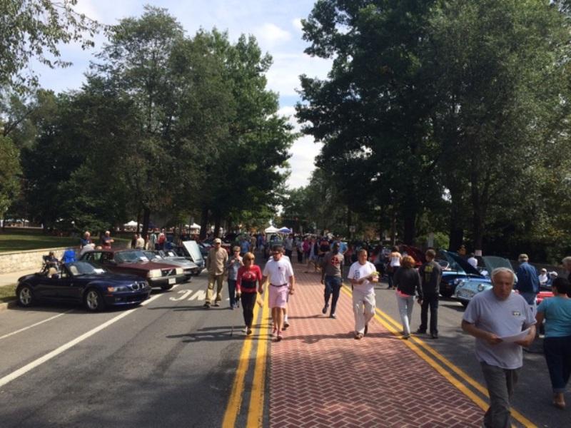 Hundreds of people explored the Harvest of the arts festival to enjoy food, entertainment, cars, crafts and more