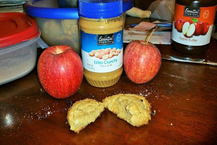 Apple-Peanut Butter Cookies