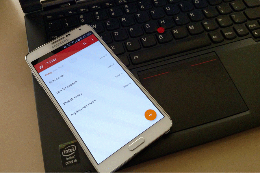 Use apps Iike Todoist on your phone to help you organize your life.