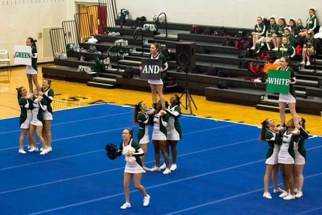 CHS+competition+cheer+team+qualified+for+states+on+Dec+12.