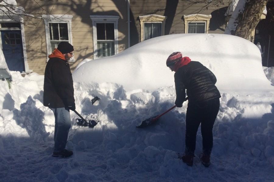 With the help of some friends, clearing the snow will be faster and hopefully easier.