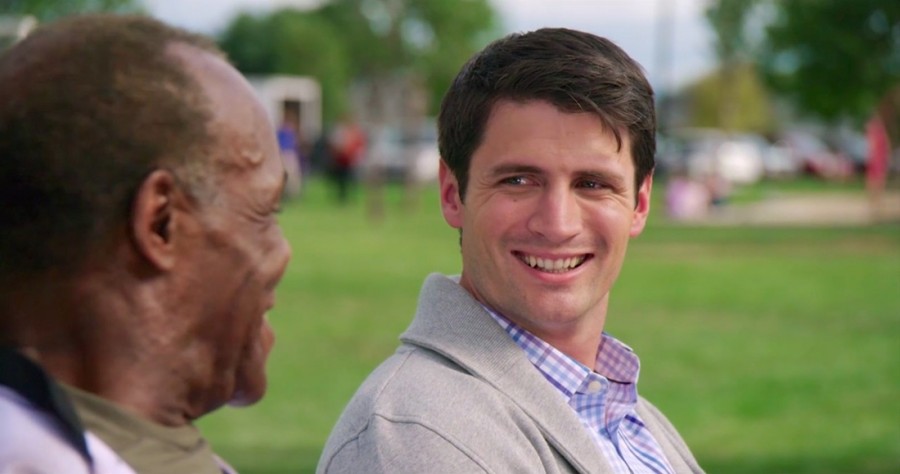 James Lafferty from One Tree Hill portrays Jimmy Adams along side actor Danny Glover in Waffle Street. 