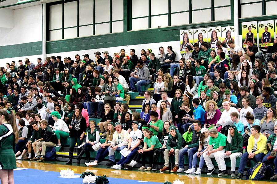 Many students participated in Thursdays Carlisle Crazies day.