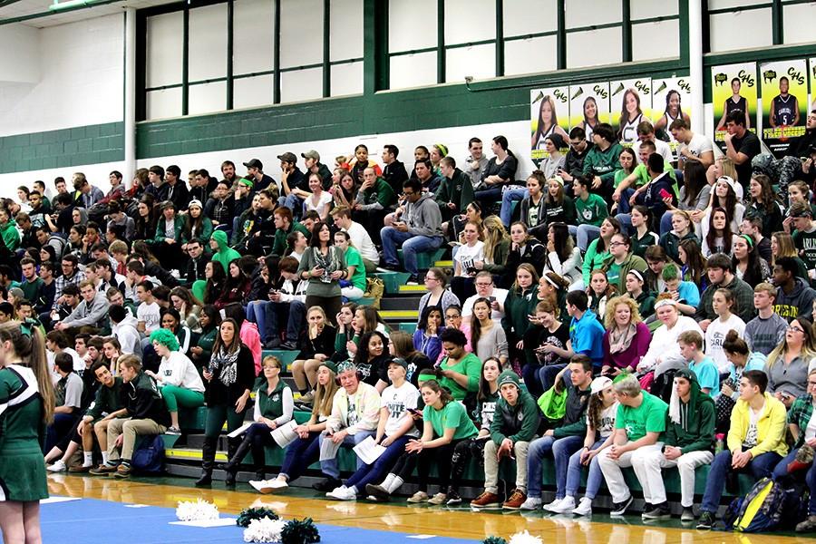 Many students participated in Thursday's Carlisle Crazies day.