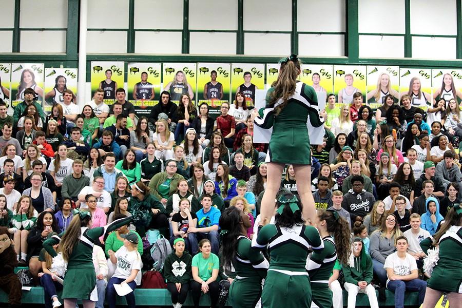 Many students participated in Thursday's Carlisle Crazies day.