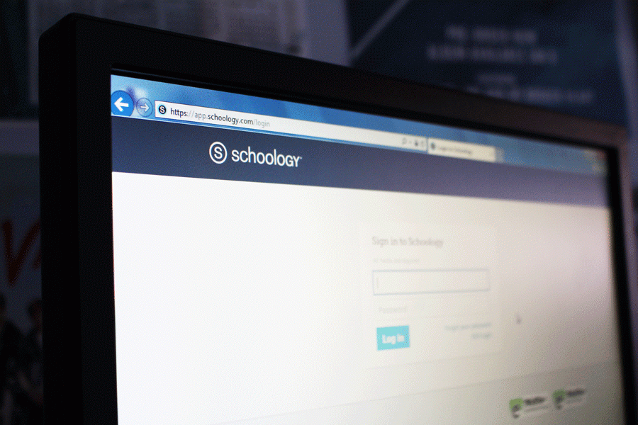 Many students claim that Schoology helps to facilitate turning work in. 