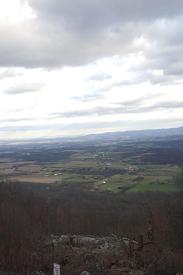 Hawk Watch, part of Waggoner's Gap, offers a view second to none. A short trip up a rocky trail gives anyone an excellent glimpse of the Cumberland Valley.
