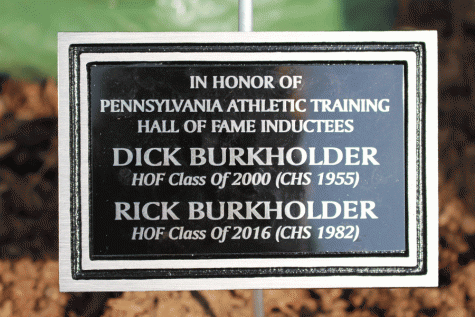 CHS trainer Richard “Burkie” Burkholder honored for years of service