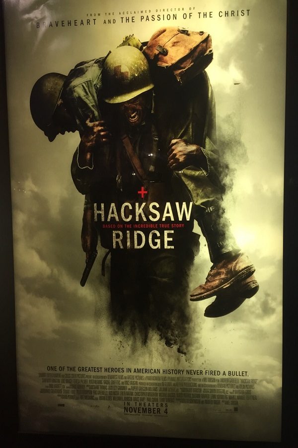 Official Hacksaw Ridge movie poster.