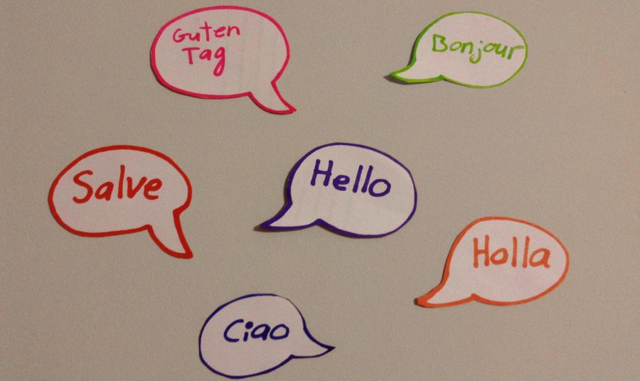 Even knowing a simple phrase, such a greeting, creates a starting place for learning a new language.