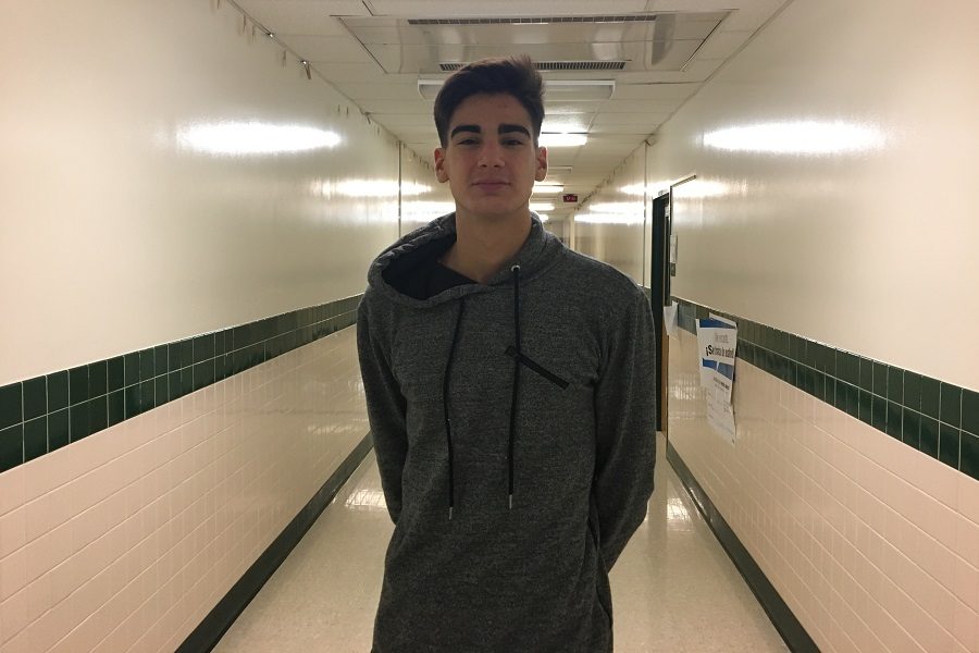Junior Joe Mastrangelo is looking forward to another season on the Boy's Varsity Basketball team.