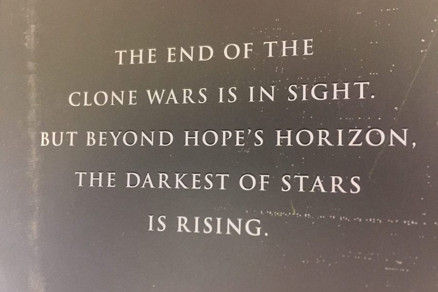 The back of the book, Catalyst: a Rogue One novel offers a glimpse into the novels plot.