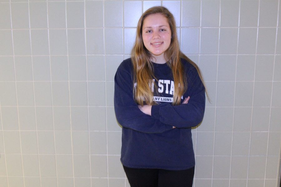 Meghan Frutsche has been chosen for Humans of CHS this week. 