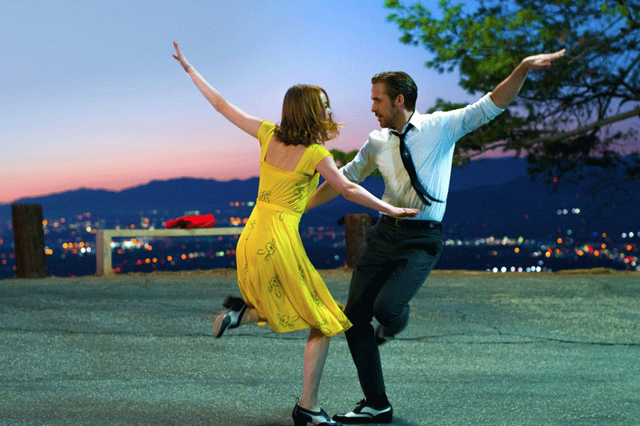 La La Land breaks records at the 74th Golden Globes.