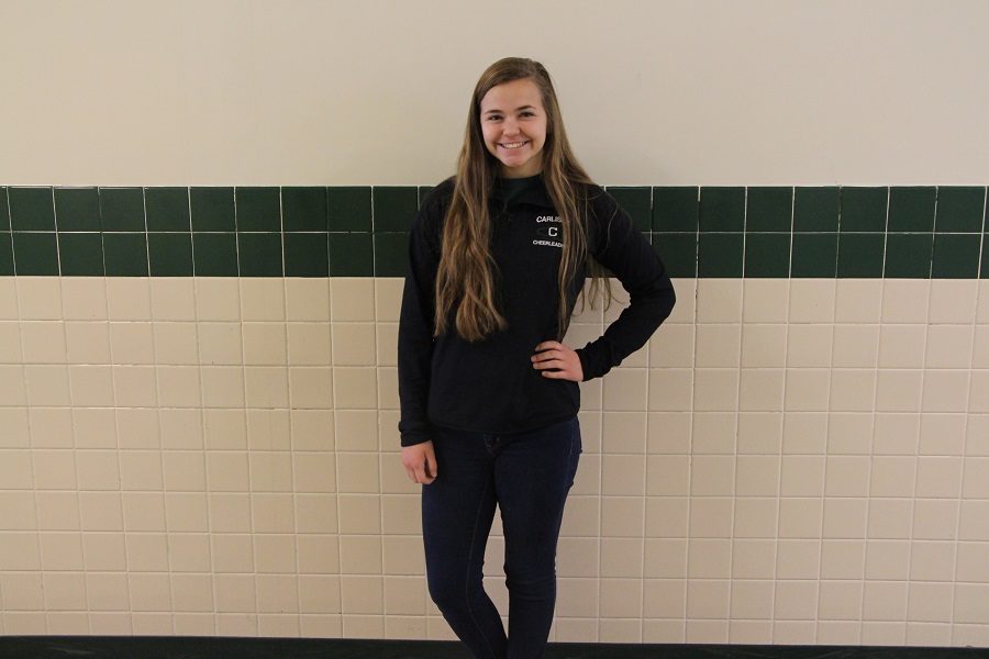 Josie Carlton has been chosen for Humans of CHS this week. 