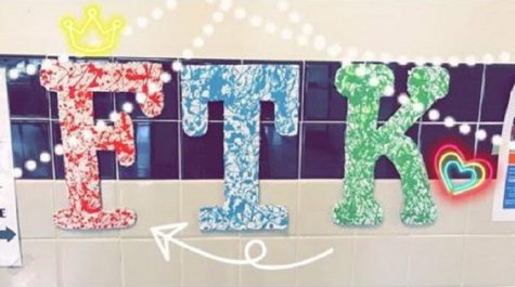 FTK stands for "For the Kids," the slogan of MiniTHON.  This year's event will kick off on Thursday April 13 at noon.