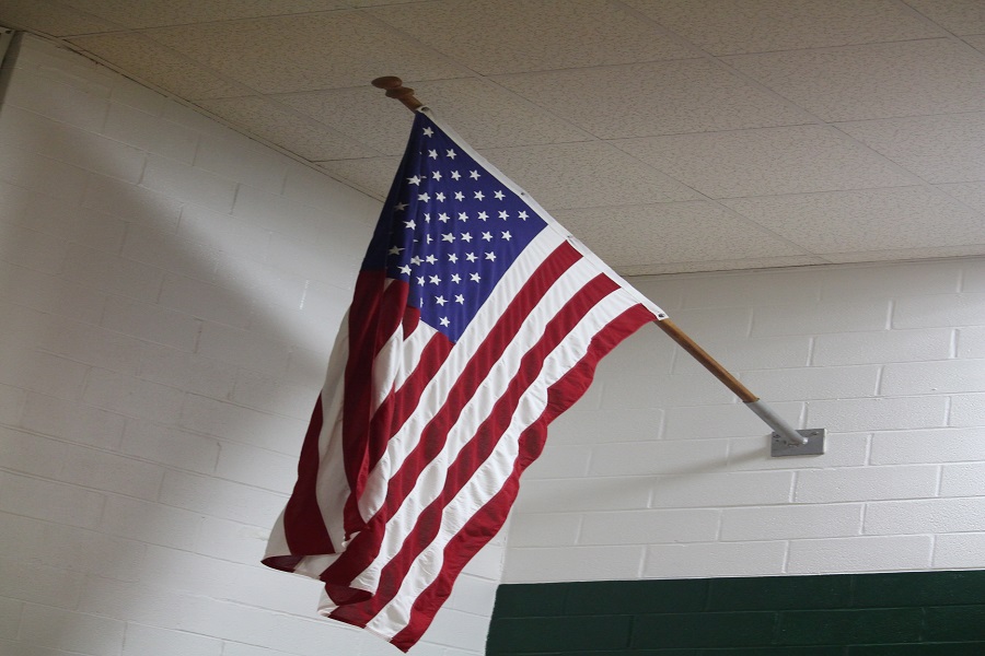 Many students and staff participate in the patriotic action of reciting the Pledge or Allegiance each morning. Some enjoy participating more in politics in a variety of ways.
