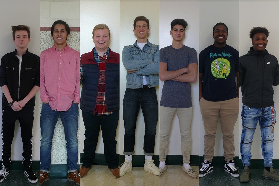 Seven senior guys will vie for crown of Winterball King this Saturday.  Get to know them better in our profiles.