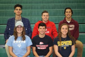Six Carlisle High School seniors stated their commitment to play at the college level.