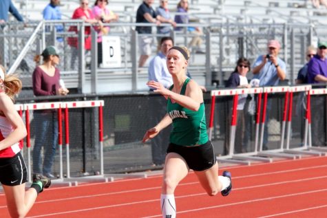 Girls track team gets historic win over Cumberland Valley