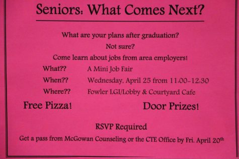 Students to figure out “What Comes Next?” at upcoming job fair