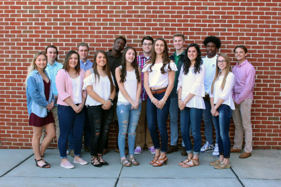 Seen here are the members of the 2018 Prom Court. Who will take home the crowns in the night under the stars? 