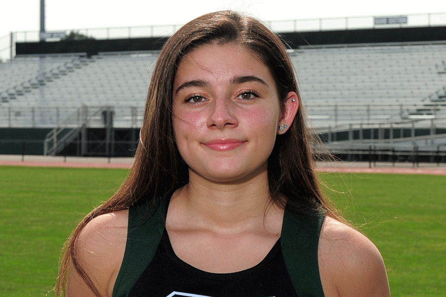 Senior Destinee Foust is our featured Athlete of the Month for October.