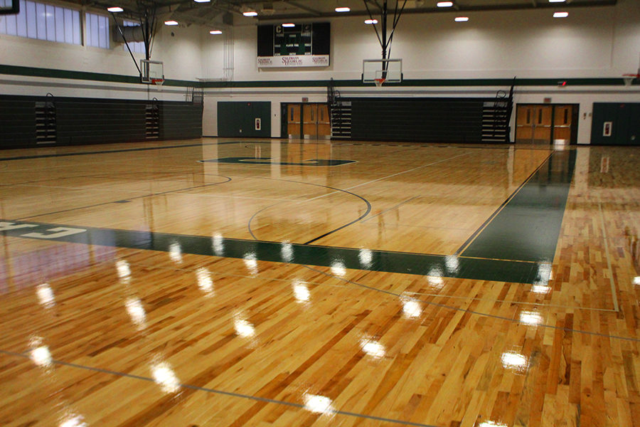 The new McGowan gym is freshly renovated, with the Carlisle student body ready and excited to use it. (click on Slideshow to see more photos)