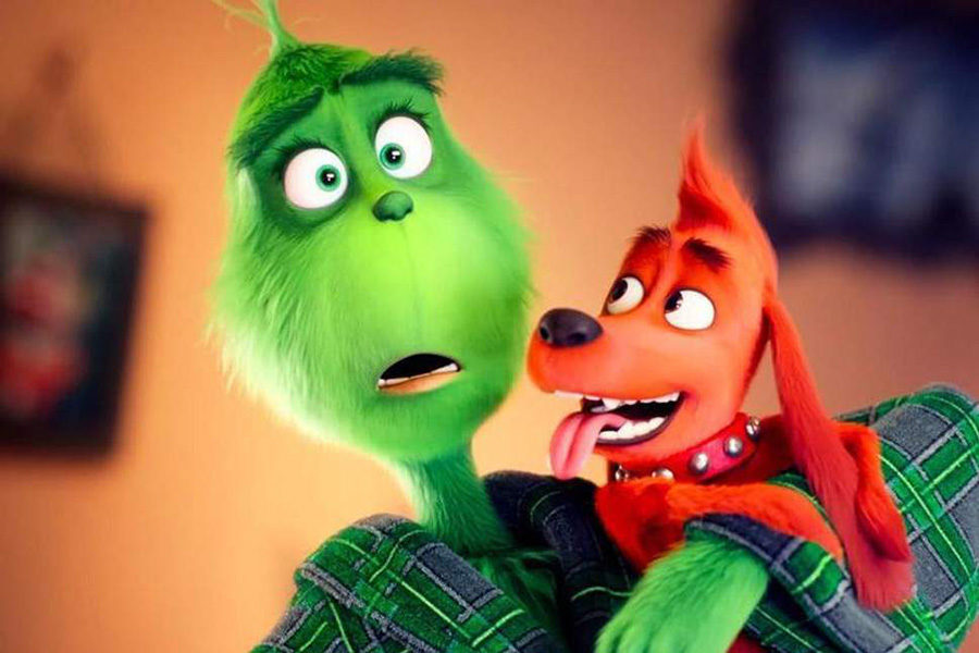 The+Grinchs+dog%2C+Max+is+seen+as+his+best+friend+throughout+the+film.++The+new+Grinch+movie+hit+theaters+November+9.+++